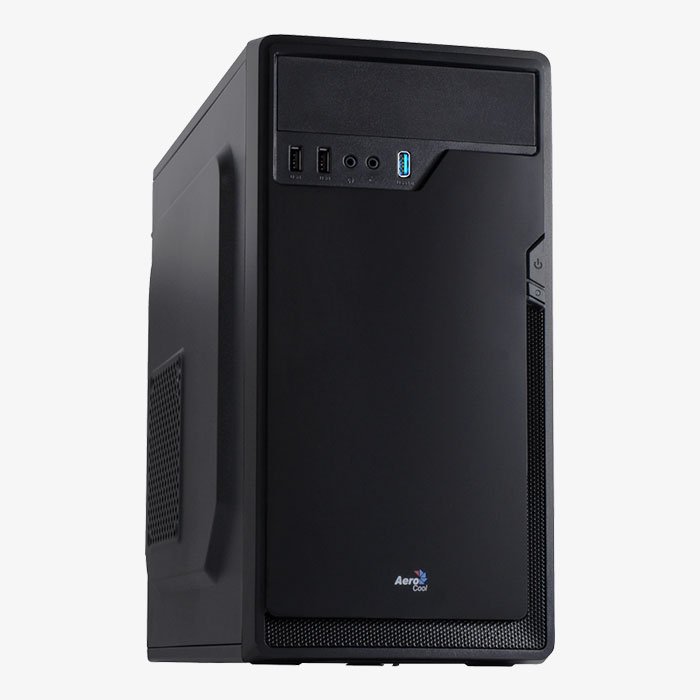 AeroCool CS-100 boîtier PC mini tour noir compact
