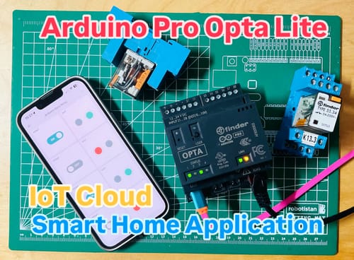 Arduino Opta Lite automate micro PLC Ethernet USB-C