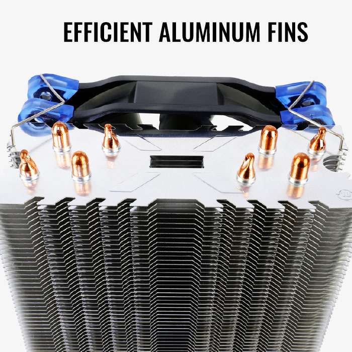 AeroCool Verkho 4 ventirad CPU 4 caloducs 140W