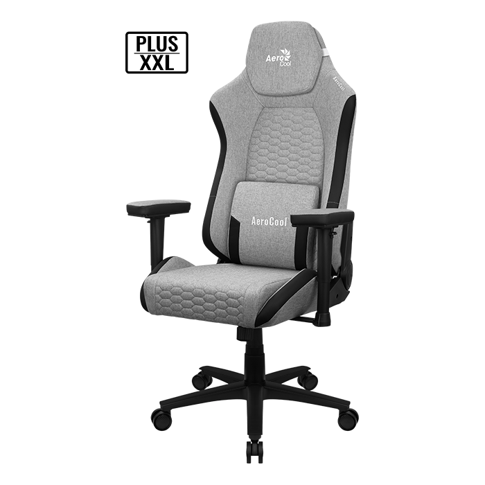 AeroCool CROWN PLUS AeroWeave fauteuil gaming tissu noir