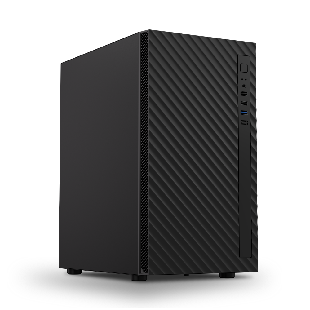 AeroCool B313G Boîtier PC Moyen Tour Verre Trempé