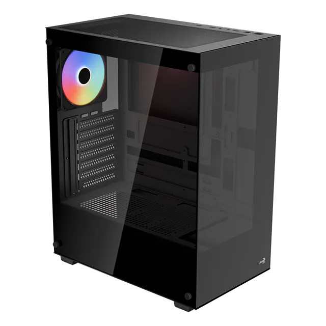 AeroCool Pivot boîtier PC moyen tour gamer noir
