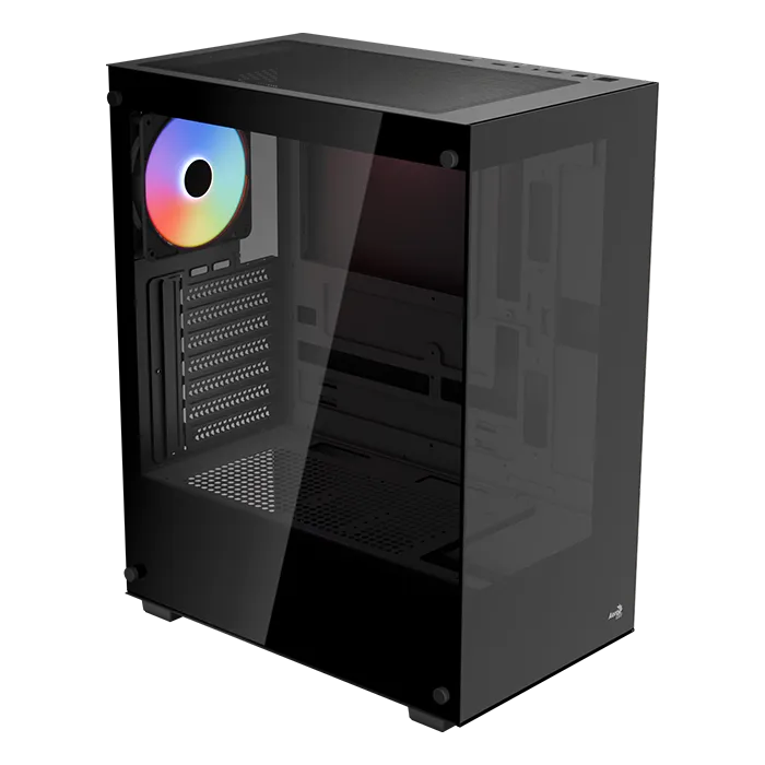 AeroCool Pivot boîtier PC moyen tour gamer noir