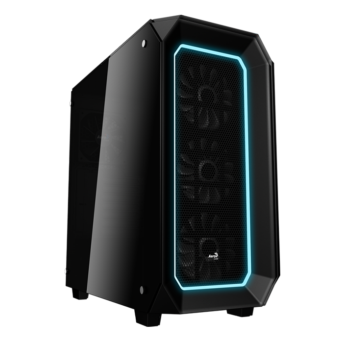 AeroCool P7-C0 Pro boîtier PC moyen tour RGB verre trempé
