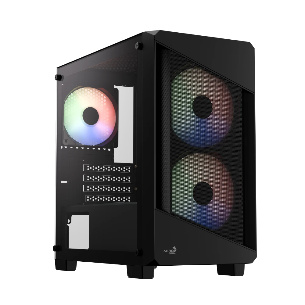 AeroCool B312F Flow boîtier PC noir airflow