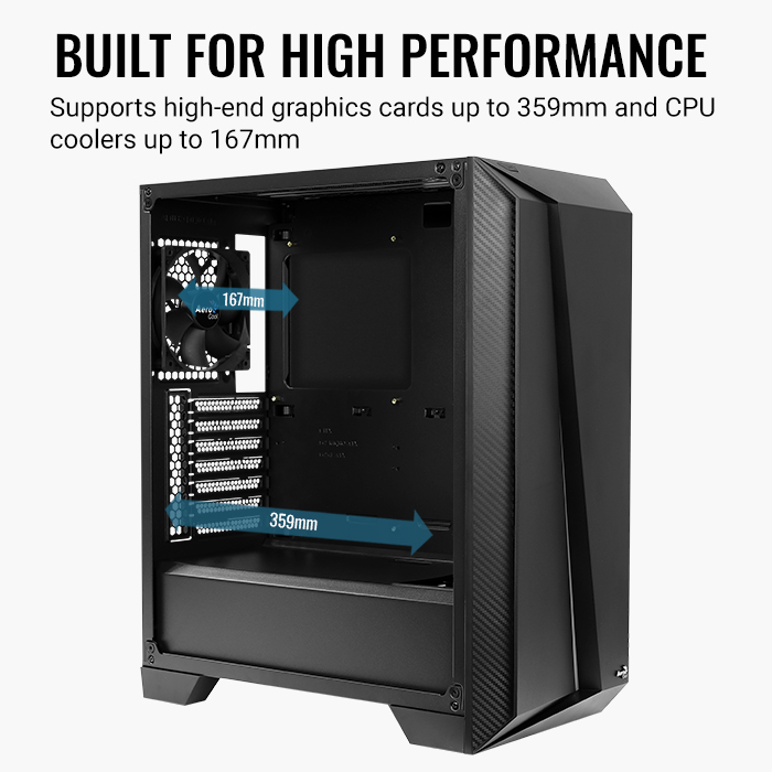 AeroCool Cylon Pro boitier PC RGB moyen tour