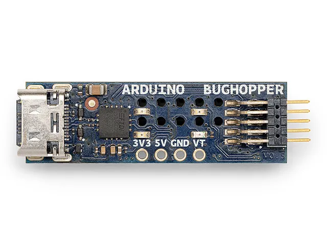 Arduino BugHopper module debug USB-C UNO Q