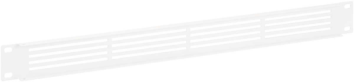 RACKMOUNT.it AC-BP4-WHT panneau rack 1U blanc ventilé