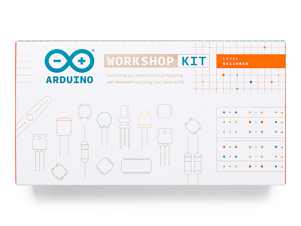 Arduino Workshop Kit coffret prototypage breadboard