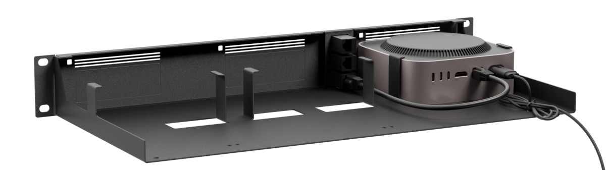 RACKMOUNT.it Apple RM-AP-T3 kit rack 19" 3x Mac Mini M4 M5 M6