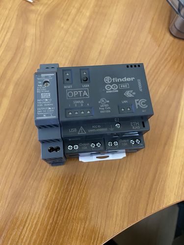 Arduino Opta WiFi micro-automate PLC Ethernet RS485