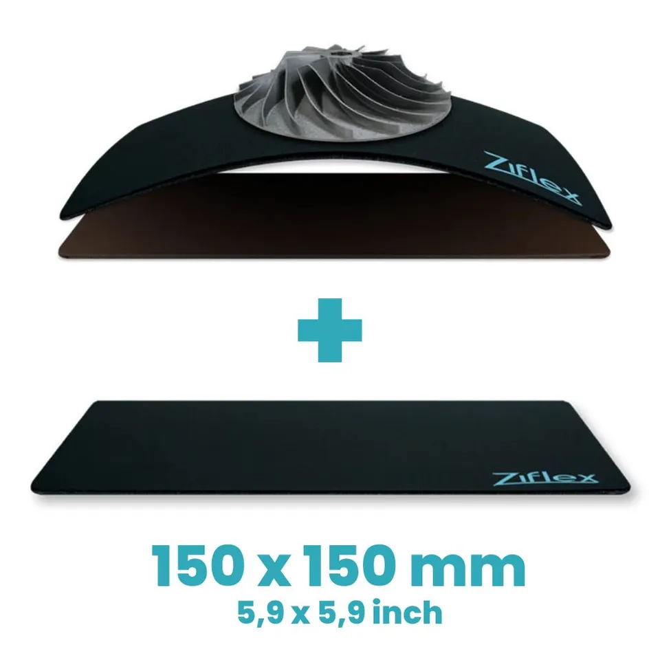 Zimple Ziflex Ultimate High Temp plaque 150x150 mm pack