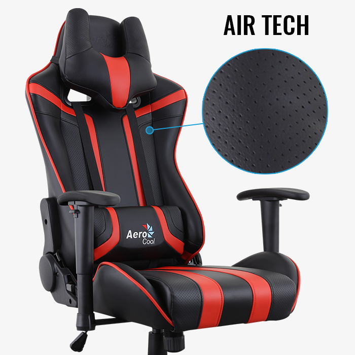 AeroCool AC120 AIR chaise gaming respirante inclinable 150kg