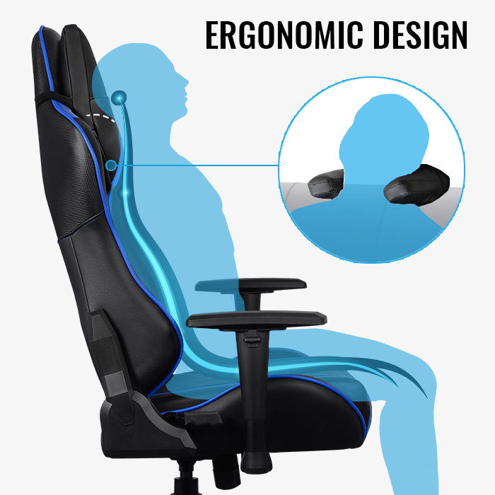 AeroCool AC220 AIR chaise gaming respirante noire