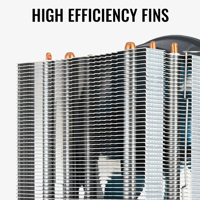 AeroCool Verkho 3 Plus ventirad CPU 120mm TDP 125W