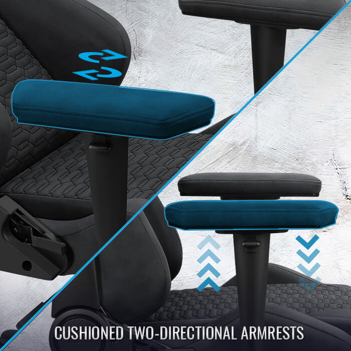 AeroCool ROYAL AeroSuede chaise gaming tissu respirant