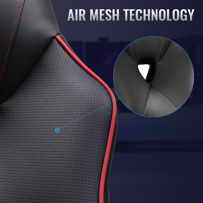 AeroCool AC50C AIR chaise gaming tissu respirant