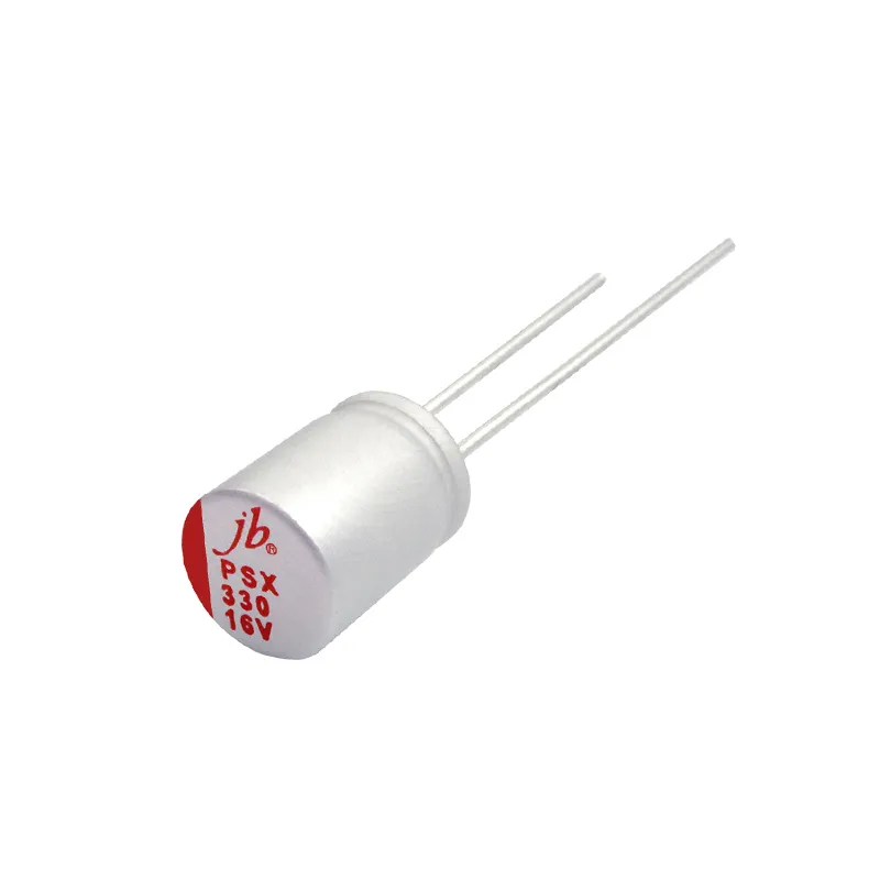 JB Capacitors PSX condensateur polymère radial 105°C 5000h