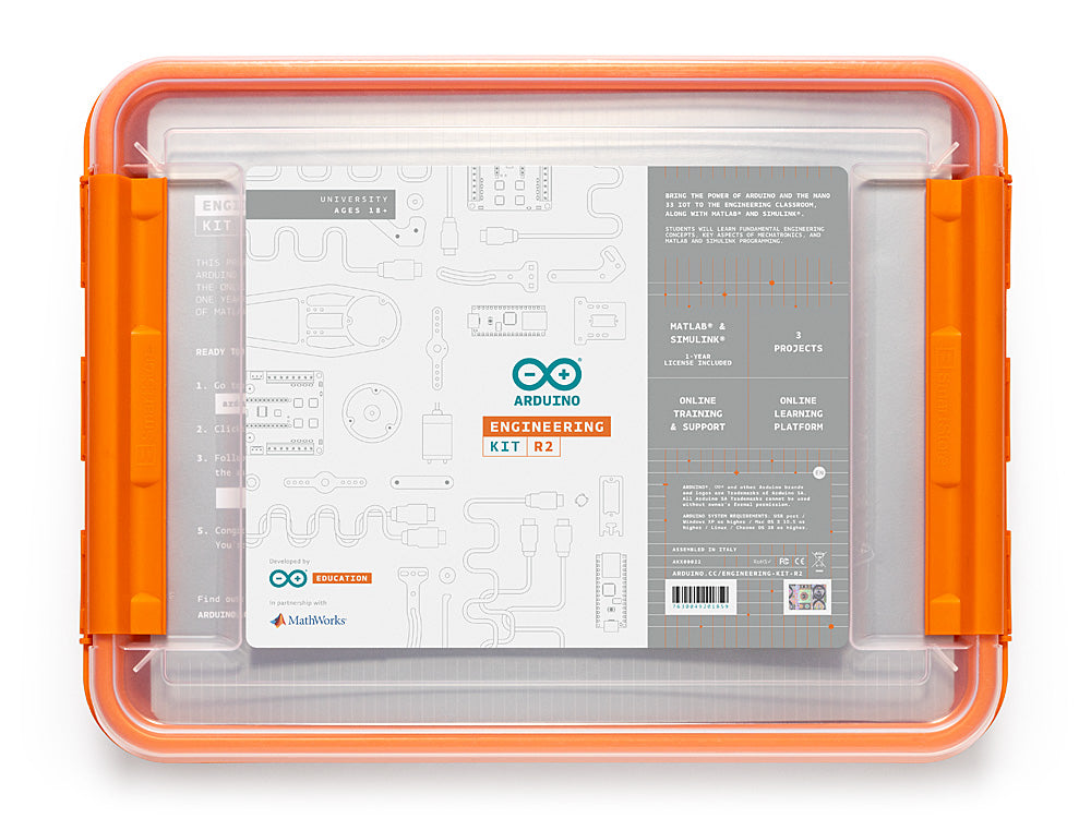 Arduino Engineering Kit Rev2 kit robotique MATLAB