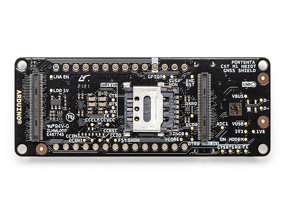 Arduino Portenta CAT.M1 NB-IoT GNSS Shield carte extension