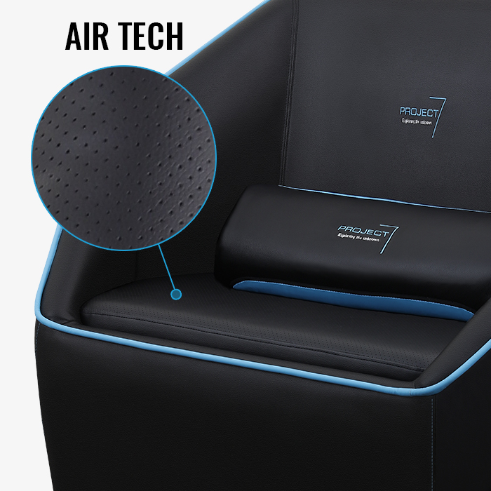 AeroCool P7-CH1 AIR pouf gaming carbone à rangement