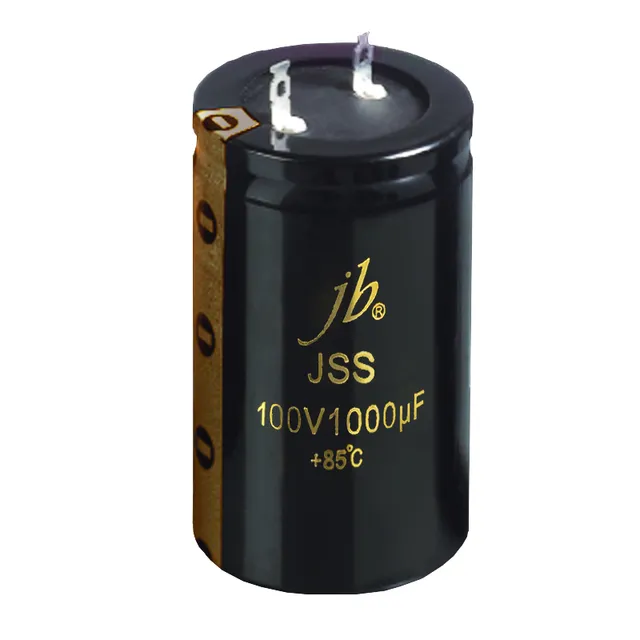 JB Capacitors JSS condensateur électrolytique à cosses 85°C