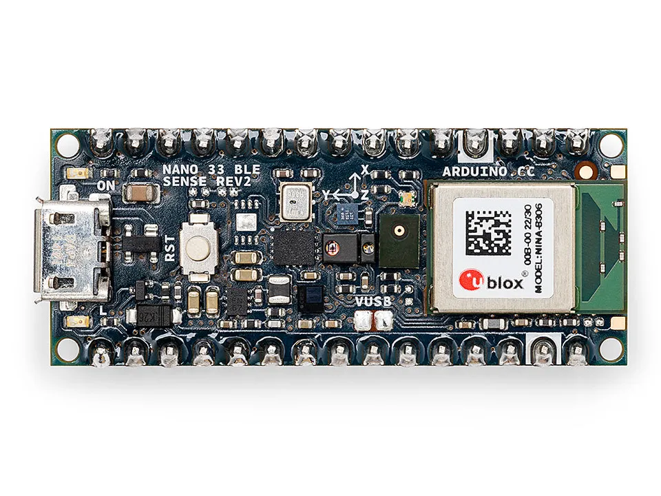 Arduino Nano 33 BLE Sense Rev2 carte avec headers IA