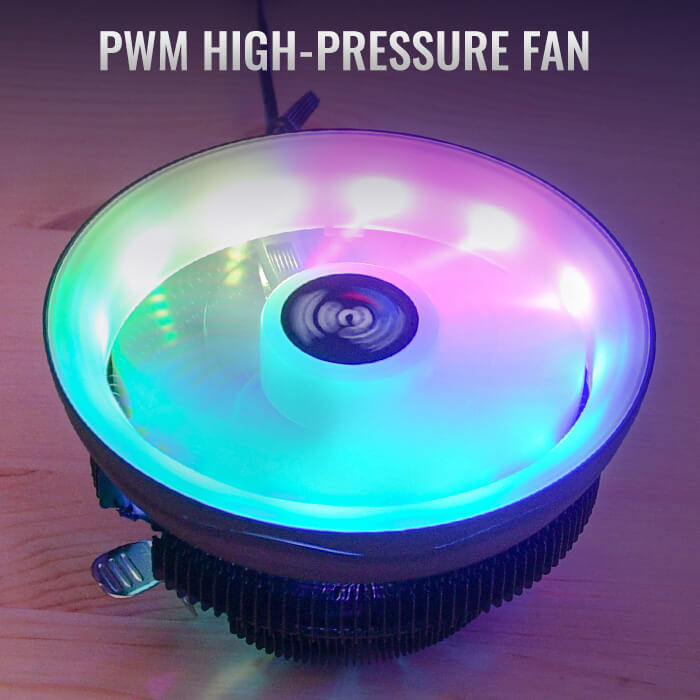 AeroCool Core Plus Ventirad CPU ARGB 110W TDP