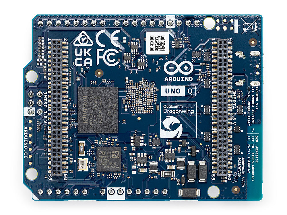 Arduino UNO Q 2GB carte Linux IA Debian 16GB