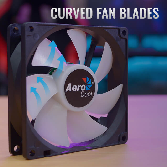 AeroCool Frost 9 Ventilateur PC 90mm RGB Fixe Molex