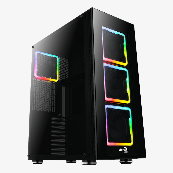 AeroCool Tor Pro tour boîtier PC ARGB verre trempé E-ATX