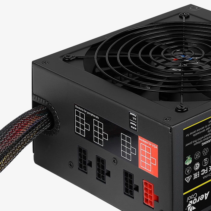 AeroCool KCAS PLUS 750M alimentation PC 750W 80 Plus Bronze
