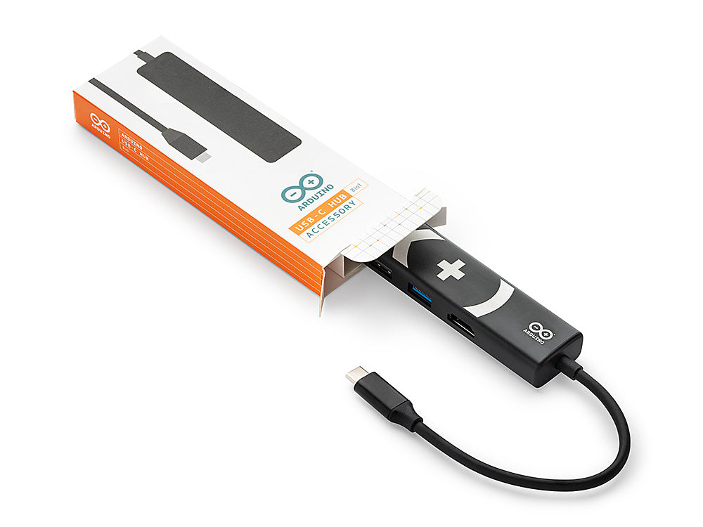 Arduino USB-C Hub 8 en 1 hub USB-C HDMI 4K 65W