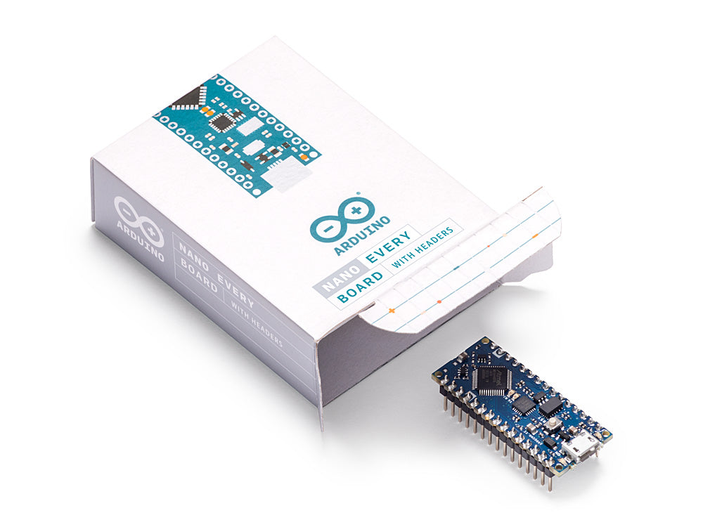 Arduino Nano Every with headers carte développement 5V