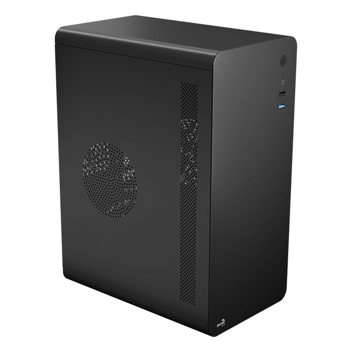 AeroCool CS110 boîtier PC moyen tour ATX noir