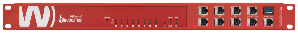 RACKMOUNT.it WatchGuard RM-WG-T7I kit rack 19" T80 T85 blindé