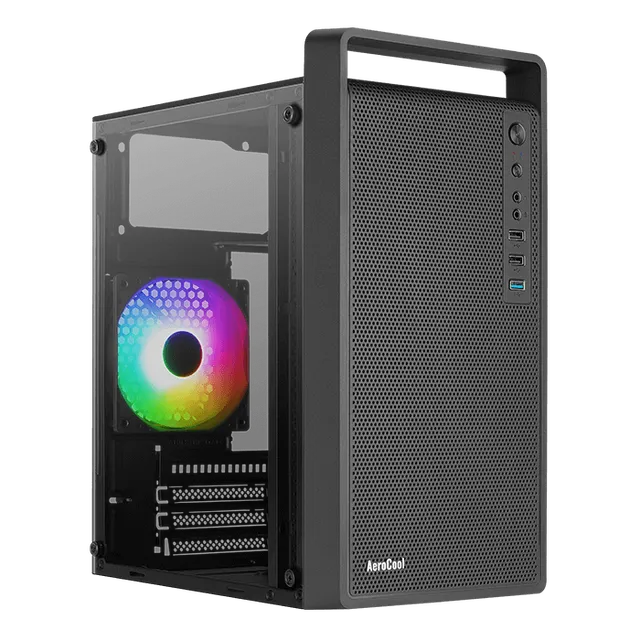 AeroCool CS-109 boîtier PC moyen tour noir ATX