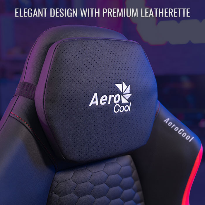 AeroCool Crown Leatherette chaise gaming simili cuir