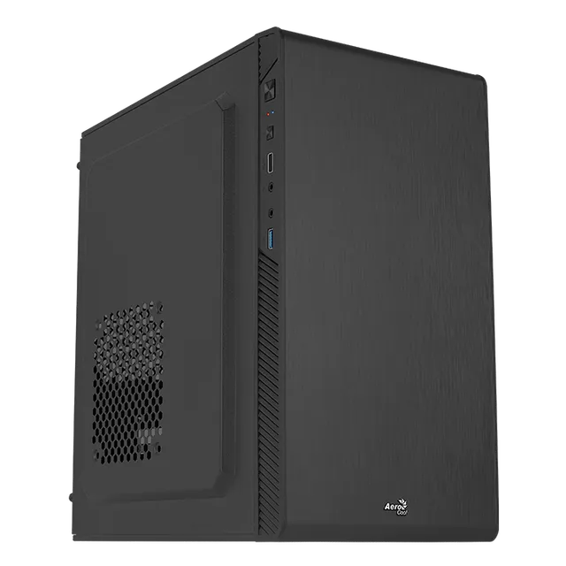AeroCool CS-106 boîtier PC moyen tour noir