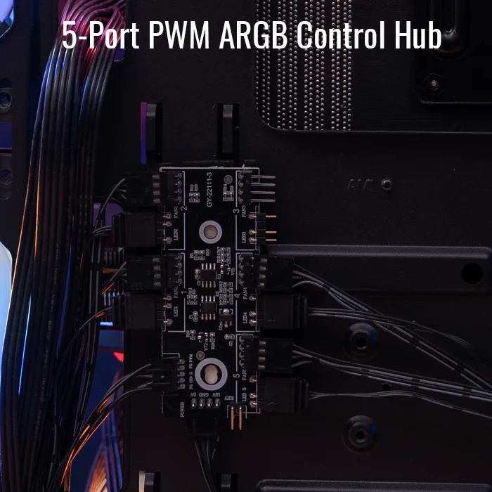 AeroCool Geoflow boîtier PC moyen tour noir