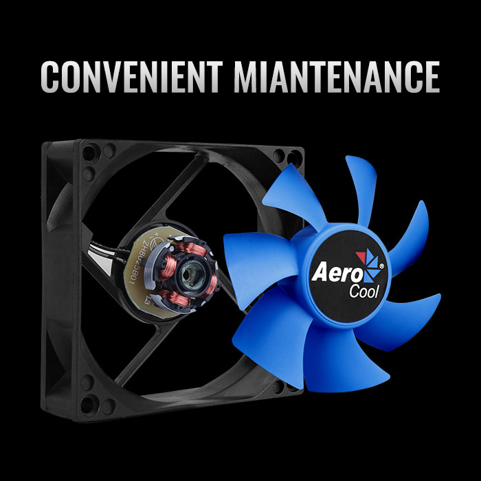 AeroCool Motion 8 Plus ventilateur PC 80mm 2000 RPM