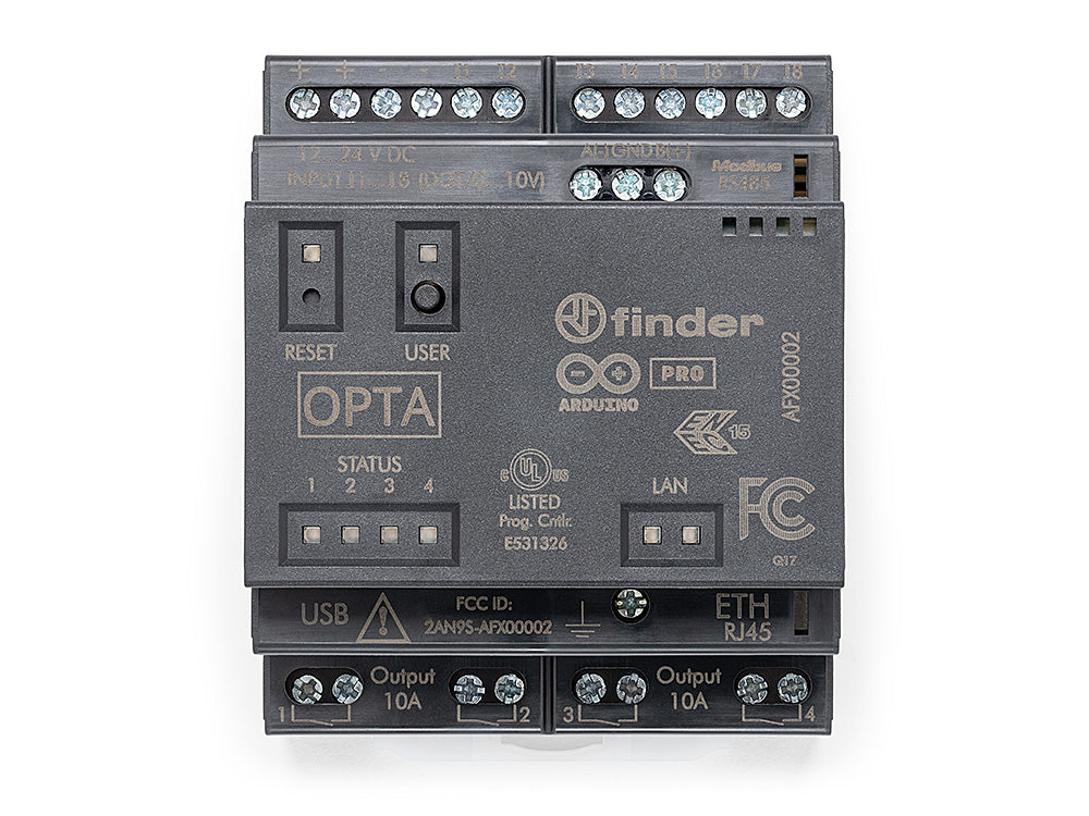 Arduino Opta WiFi micro-automate PLC Ethernet RS485