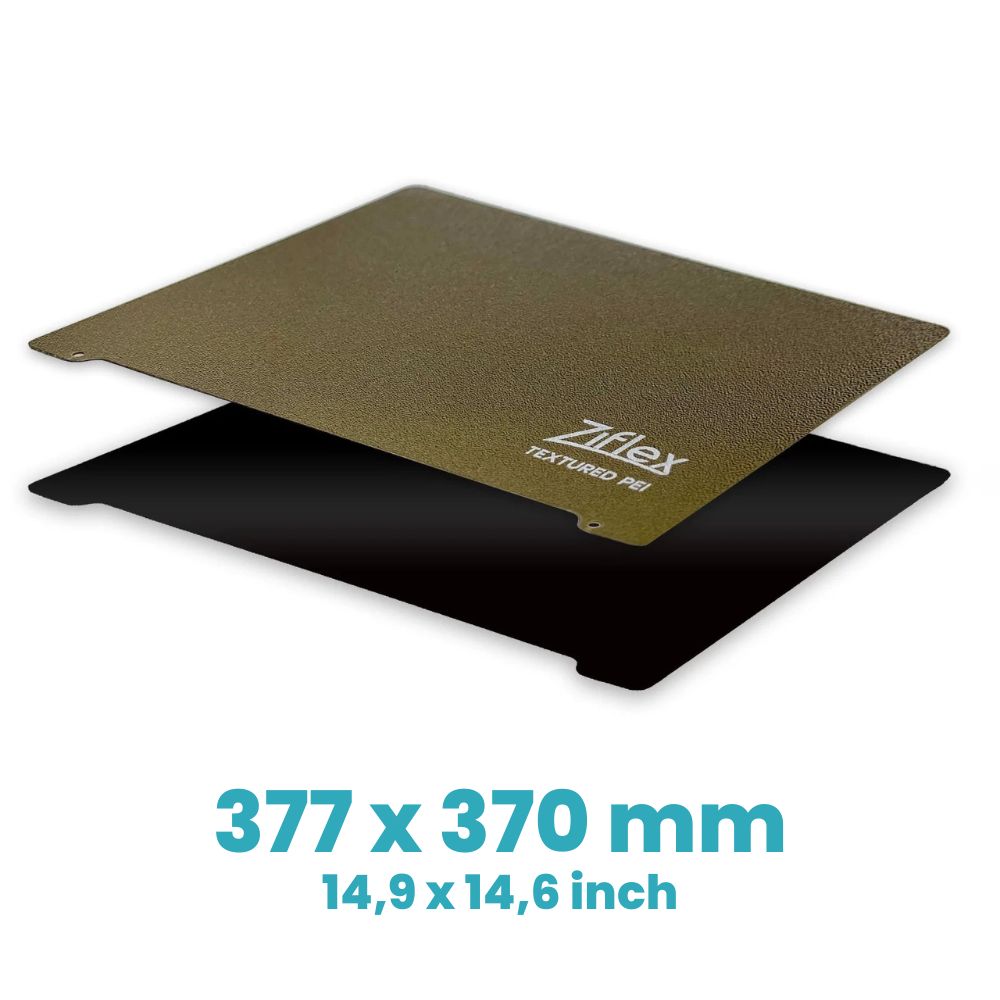 Zimple Kit Starter PEI plaque impression 377x370 mm Ender 5 Plus