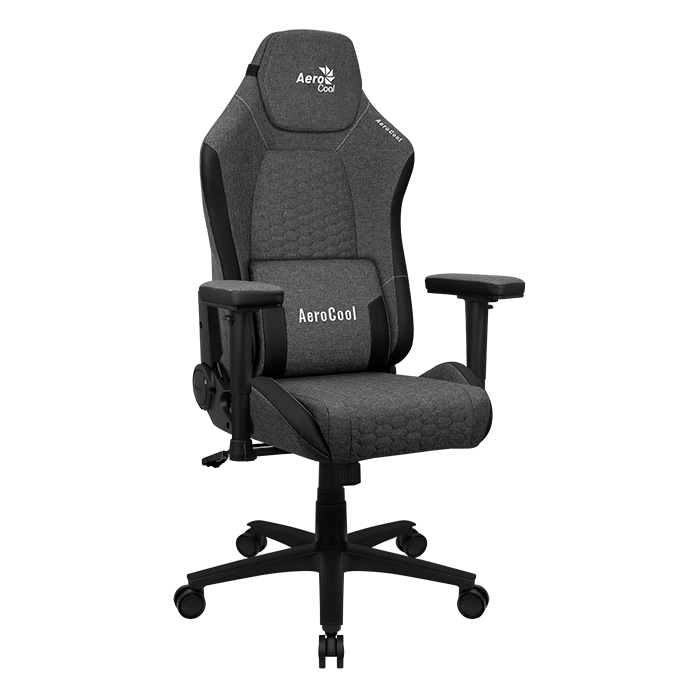 AeroCool CROWN AeroWeave chaise gamer tissu respirant noir
