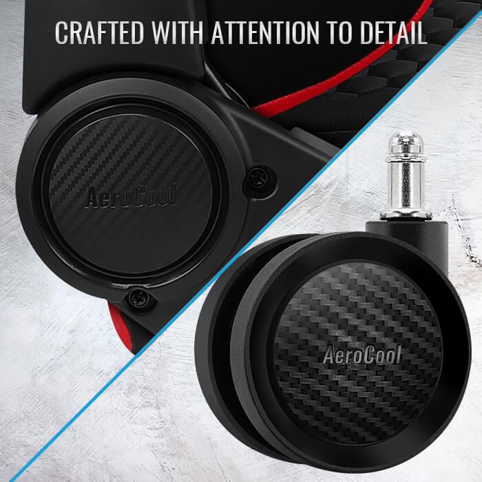 AeroCool CROWN PLUS fauteuil gamer similicuir noir