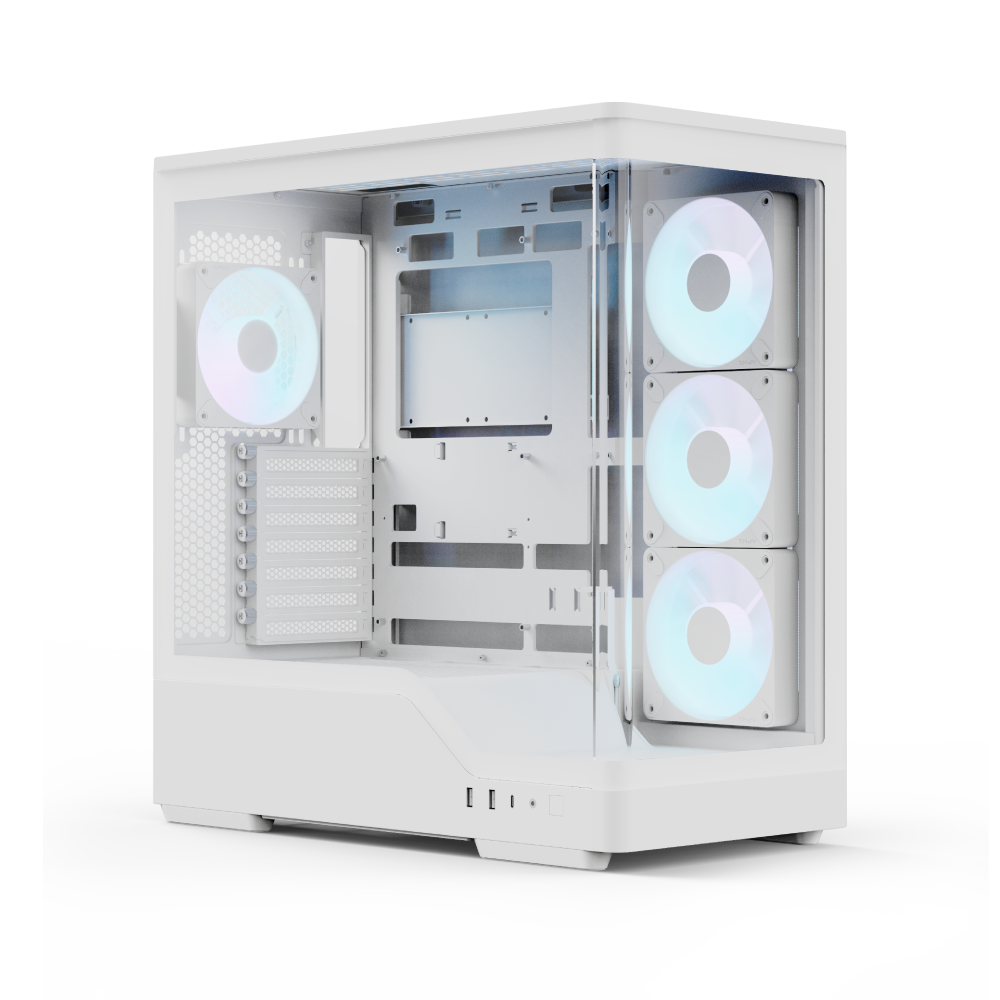 AeroCool P500A boîtier PC moyen tour noir