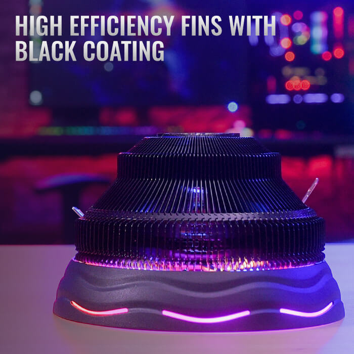 AeroCool Core Plus Ventirad CPU ARGB 110W TDP