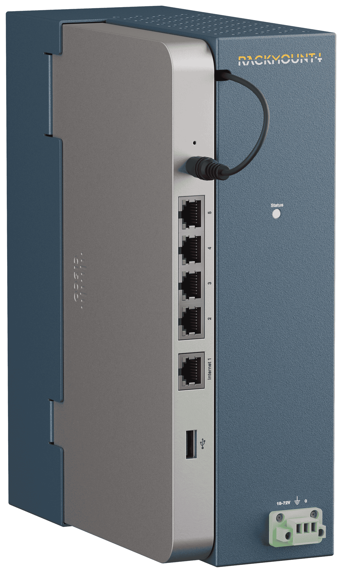 RACKMOUNT.it Cisco Industrial RM-CI-D23 support DIN MX67 18-72V