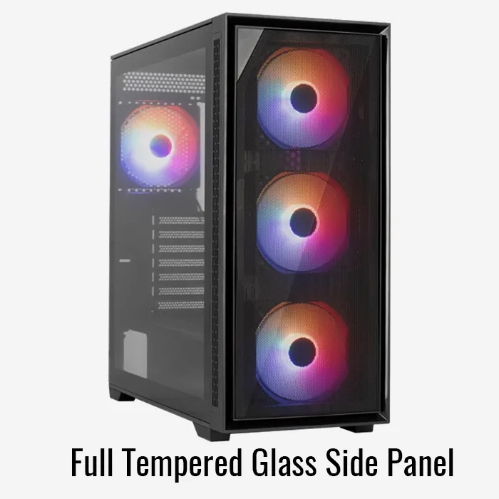 AeroCool Geoflow boîtier PC moyen tour noir