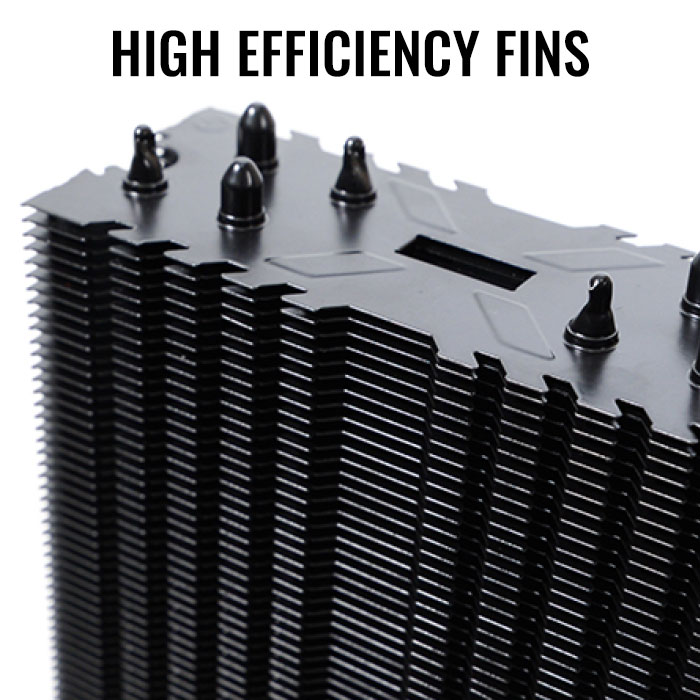 AeroCool Verkho 4 Dark ventirad CPU PWM 4 caloducs